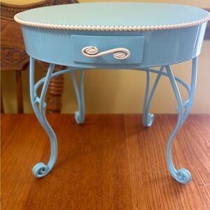 American Girl Doll Blue Curlicue Vanity